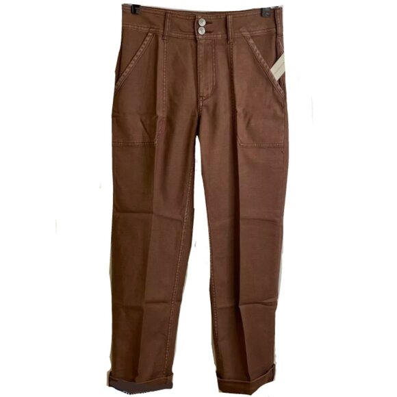 Brand New Pilcro Military Boyfriend Trouser Pants - Picture 8 of 11